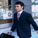 仕事の合間にウォーキング